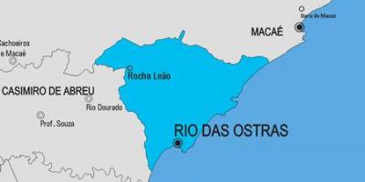 Kort over Rio de Janeiro kommune