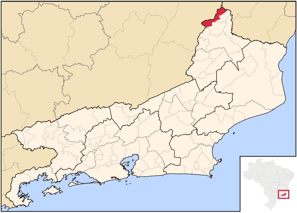 Kort over Porciúncula