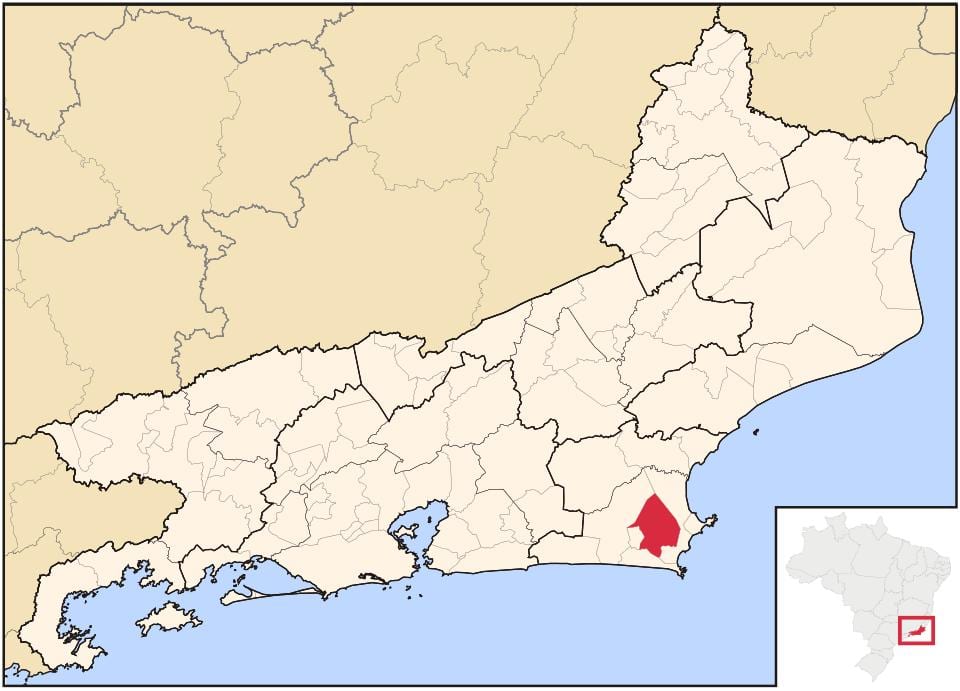Kort over São Pedro da Aldeia